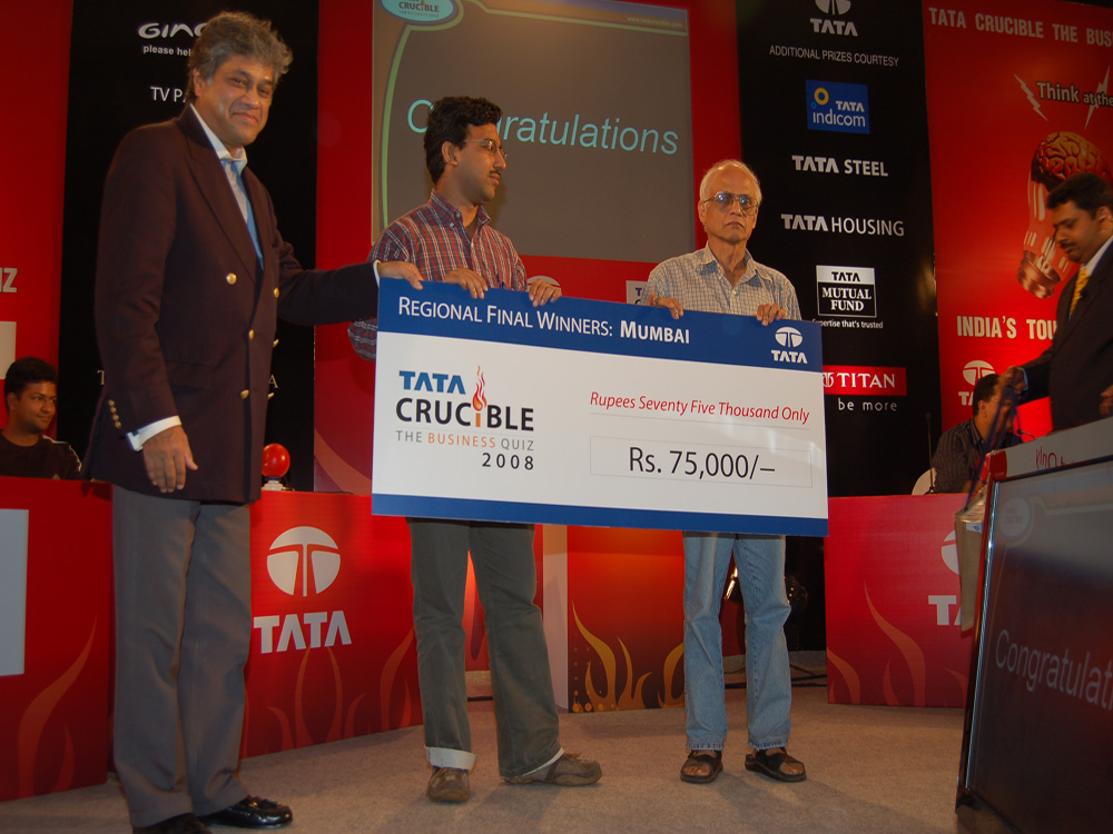 Tata Crucible Campus Quiz 2008 mumbai