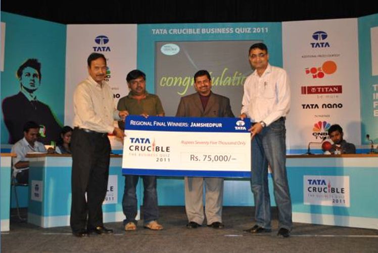 Tata Crucible Campus Quiz 2011 jamshedpur