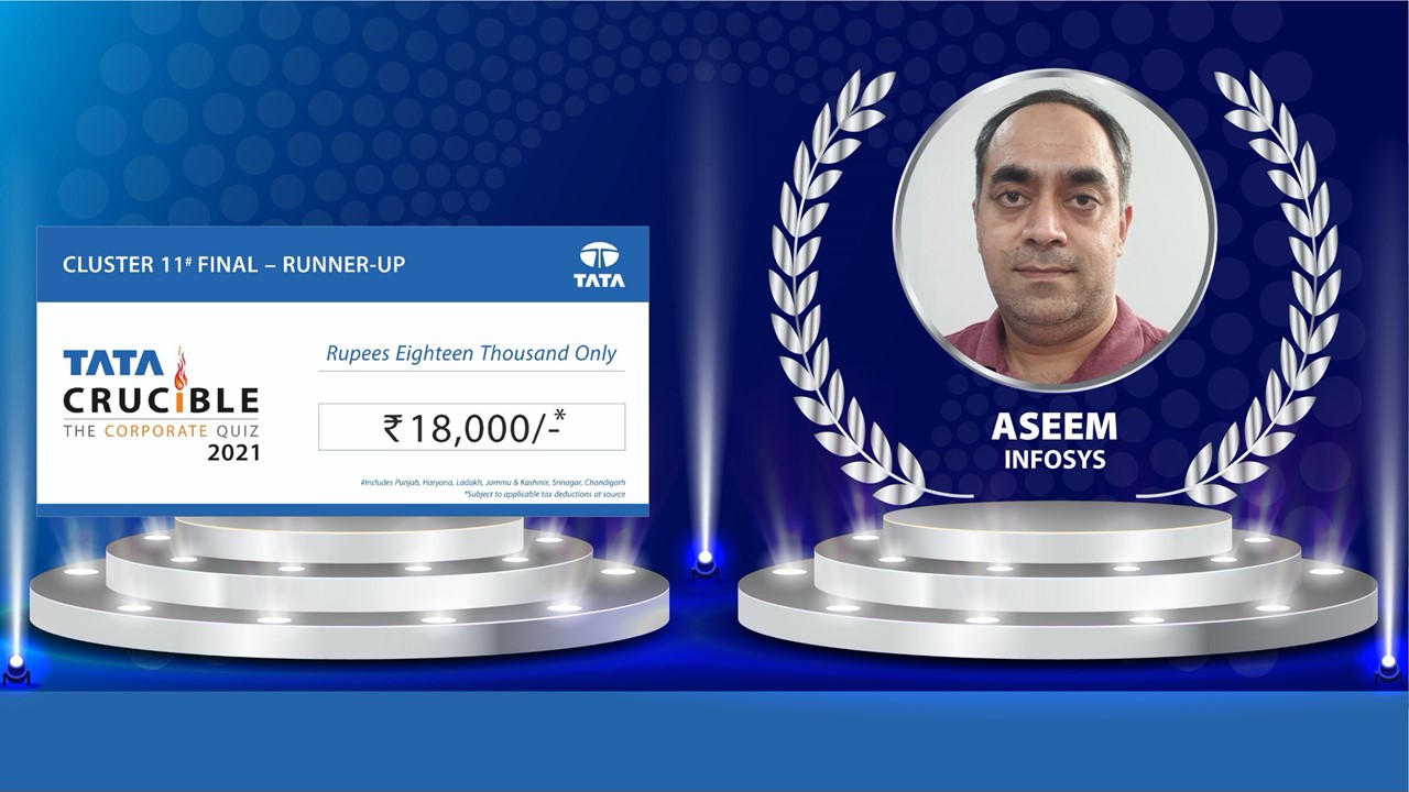 Ayush wins a tight finale Ayush wins a tight finale